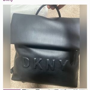 DKNY Men's Charcoal Backpack